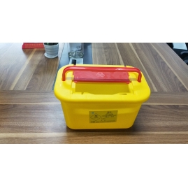 8L方形利器盒（卧式推盖带提手）